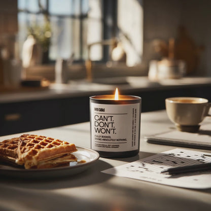 Can’t. Don’t. Won’t.